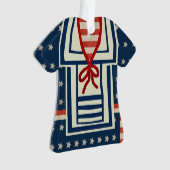 2013 Lelijke trui v2 (gepersonaliseerd) Ornament (voorkant)