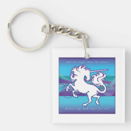 2013 Mink Gizmo Inspirerend Unicorn Sleutelhanger