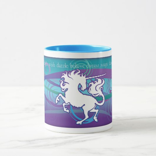 2013 Mink Mok Inspirerend Unicorn 11oz Mok (Midden)