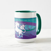 2013 Mink Mok Inspirerend Unicorn 15oz Mok (Voorkant rechts)