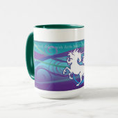 2013 Mink Mok Inspirerend Unicorn 15oz Mok (Voorkant links)