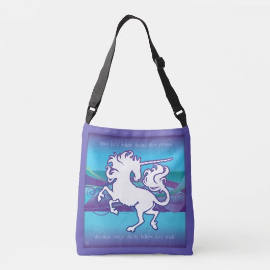 2013 Mink Tas Inspirerend Unicorn Crossbody Bag (Achterkant)
