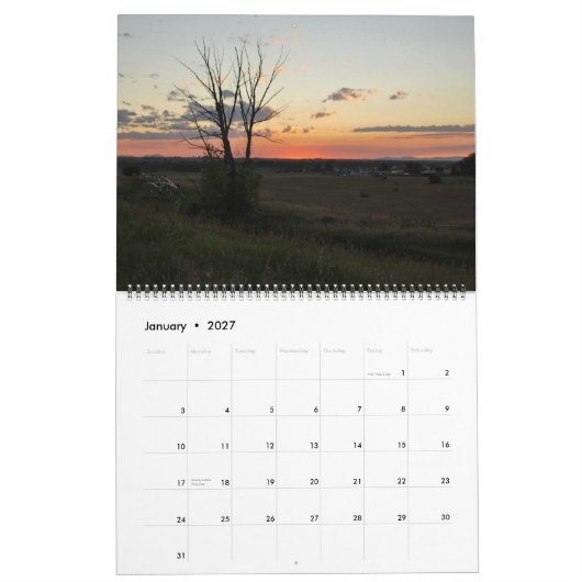 2013 Montana-kalender voor zonneschijn Kalender (Jan 2027)