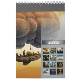 2013 Mysterious Stories (1) - Wall Agenda Kalender