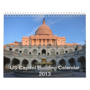 2013 (niet 2025) US Capitol Building Calendar Kalender
