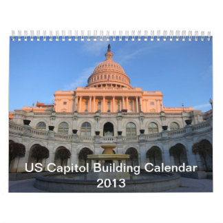 2013 (niet 2025) US Capitol Building Calendar Kalender