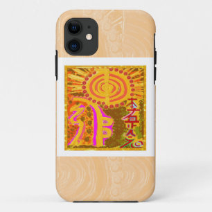 2013. REIKI-herstellende symbolen Case-Mate iPhone Case