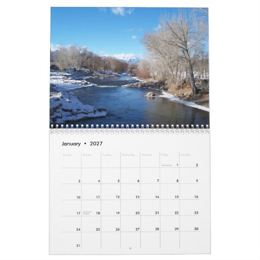 2013 Salida, Colorado Calendar Kalender (Jan 2027)