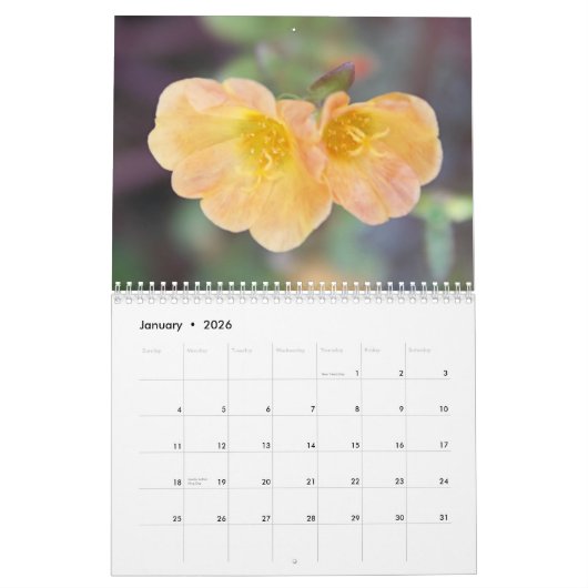 2013: schitterende fotokalender voor bloemen kalender (Jan 2026)