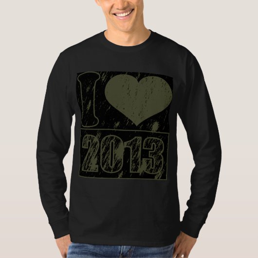 2013 - Sneeuwse vintage - T-Shirt (Voorkant)