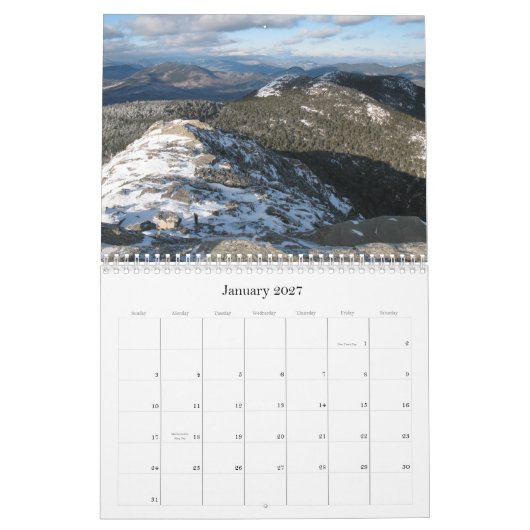 2013 Standard Wild New Hampshire Wall Calendar Kalender (Jan 2027)