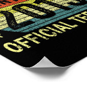 2013 Teenager 13 Year Old 13th Birthday  Poster (Hoek)