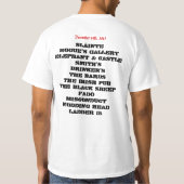 2013 Twaalf-artikelen T-shirt (Achterkant)