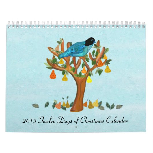 2013 Twaalf dagen kerstkalender Kalender (Hoes)