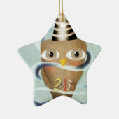 2013 Uil Keramisch Ornament (Rechts)
