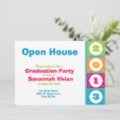 2013 Uitnodigingen van de Graduation Party (Staand voorkant)