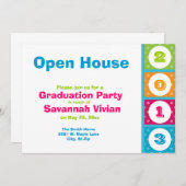 2013 Uitnodigingen van de Graduation Party (Voorkant / Achterkant)