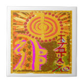 2013 v.Chr. REIKI-helingssymbolen Tegeltje (Voorkant)