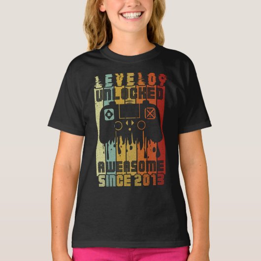 2013 Verjaardag op Kinder T-shirt (Voorkant)