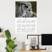 2013 Wandposter OWL Profielfoto Jaarkalender Poster (Thuiskantoor)