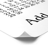 2013 Wandposter OWL Profielfoto Jaarlijkse Kalende Poster (Hoek)