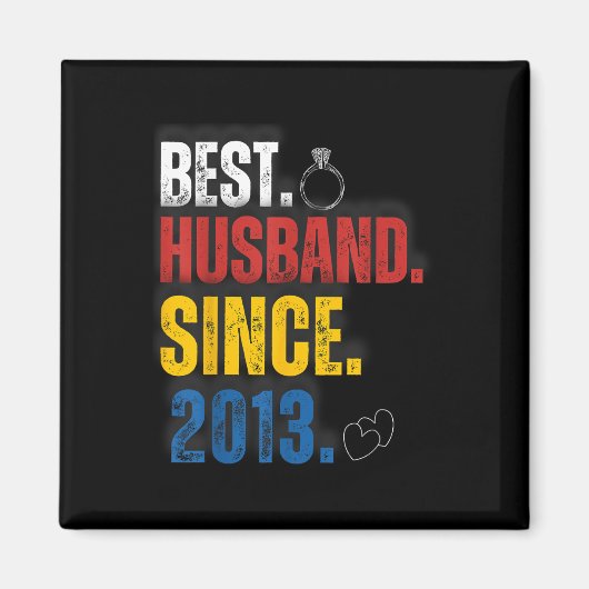 2013 Wij 1year bruiloft verjaardag voor hem beste  Magneet (Voorkant)