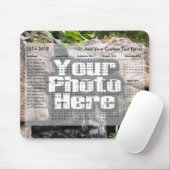 2014-2015 Schooljaarkalender Aangepast Een foto to Muismat (Met muis)