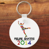 2014: Afbeelding schaatsen Sleutelhanger (Voorkant)