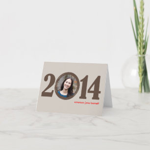 2014 Afstuderen Notecard Bedankkaart