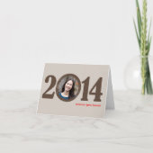 2014 Afstuderen Notecard Bedankkaart (Voorkant)