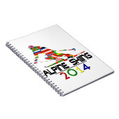 2014: Alpiene Skiing Notitieboek (Rechterzijde)