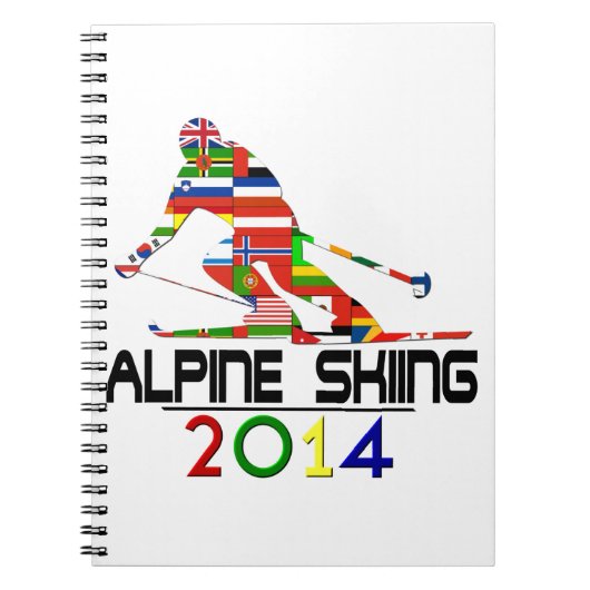 2014: Alpiene Skiing Notitieboek (Voorkant)