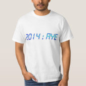 2014:AYE - blauw T-shirt (Voorkant)