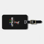 2014: Biathlon Bagagelabel (Voorkant horizontaal)