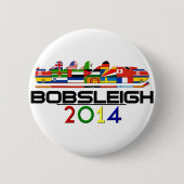 2014: Bobsled Ronde Button 5,7 Cm (Voorkant)
