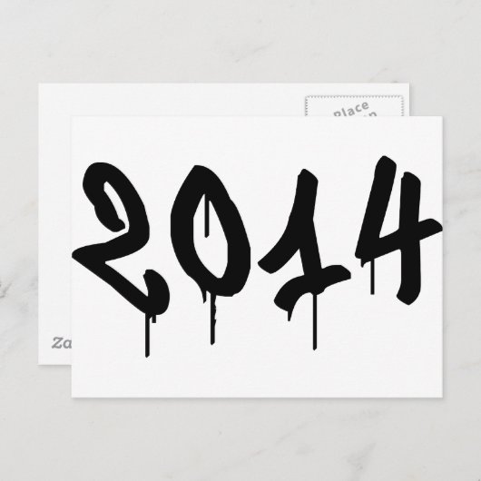 2014 BRIEFKAART (Voorkant / Achterkant)