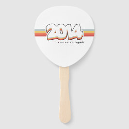 2014 De geboorte van legenden Handwaaier