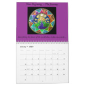 2014 de heilige Kalender van de Kunst van Mandala (Jan 2027)