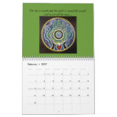 2014 de heilige Kalender van de Kunst van Mandala (Feb 2027)