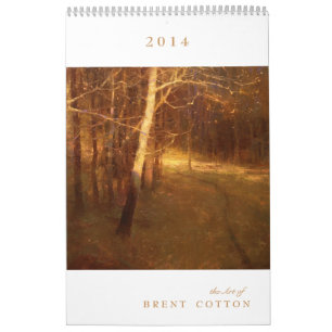 2014 de Kunst van BRENT KATOEN Kalender