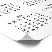 2014 Demotivationele kalender geluk Poster (Hoek)