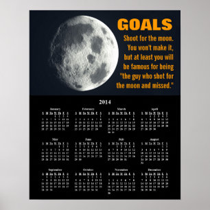 2014 Demotivationele kalender Poster