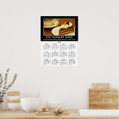 2014 Demotivationele muur kalender: Choke to Death Poster (Keuken)