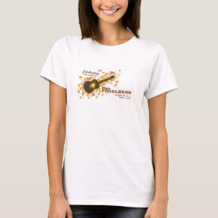 2014 DF Celebration Guitar Design Damas T-shirt