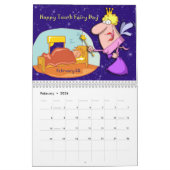 2014 Elke dag is een feestdag Kalender (Feb 2026)