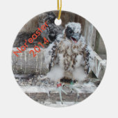 2014 Evenmin als "easter Ornament" Keramisch Ornament (Voorkant)