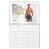2014 "Forever Young" Fitness Wall Agenda Kalender (Jan 2026)