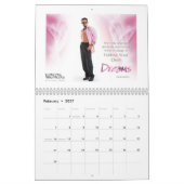 2014 "Forever Young" Fitness Wall Agenda Kalender (Feb 2027)