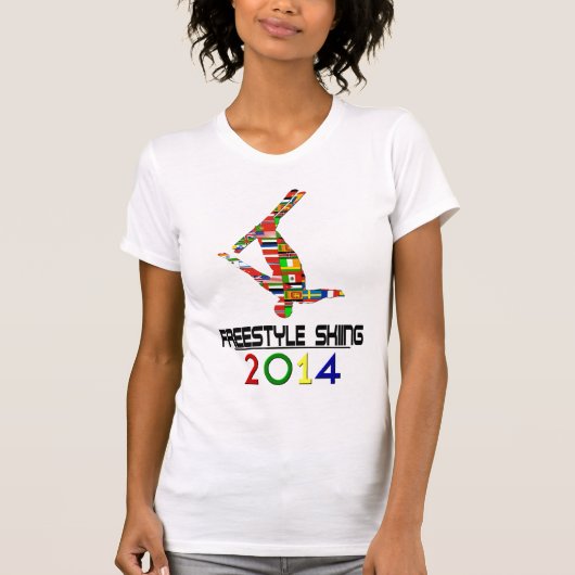 2014: Freestyle Skiing T-shirt (Voorkant)