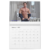 2014 Global Jongens hunk-kalender Kalender (Feb 2027)